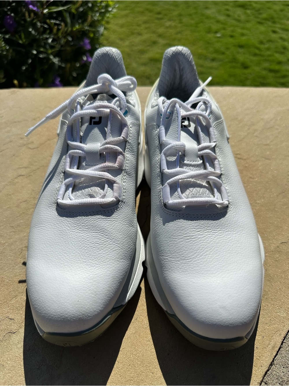 FootJoy FJ Pro SLX Spikeless Men's Golf Shoes White 56912 Size 8.5 Wide - Picture 9 of 9